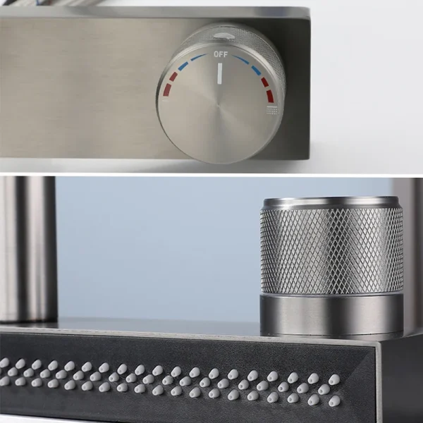 Popular Waterfall Faucet 304 Stainless Steel Hot And Cold Rainfall Kitchen Sink Water Taps Pull Out Spray Kitchen Sink Faucet - Image 4