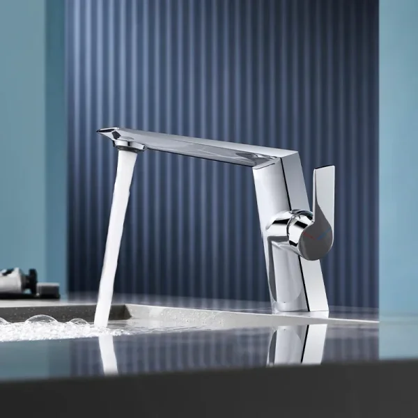 Single Holder Single Hole Zinc Alloy Basin Faucet for Bathroom Luxury Washbasin Tap Hot Cold Sink Faucet With Hose - Image 4