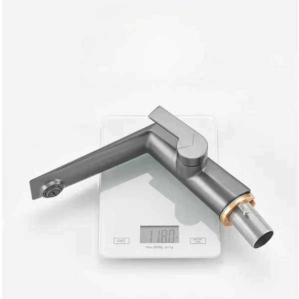 Single Holder Single Hole Zinc Alloy Basin Faucet for Bathroom Luxury Washbasin Tap Hot Cold Sink Faucet With Hose - Image 6